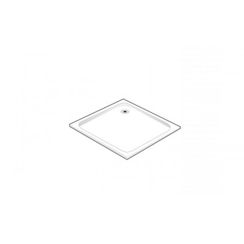 Resguardos e Bases | Base Acrílica Quadrada 5cm Cor Branco 100 x 80 x 7,5 Ref: MB43531073